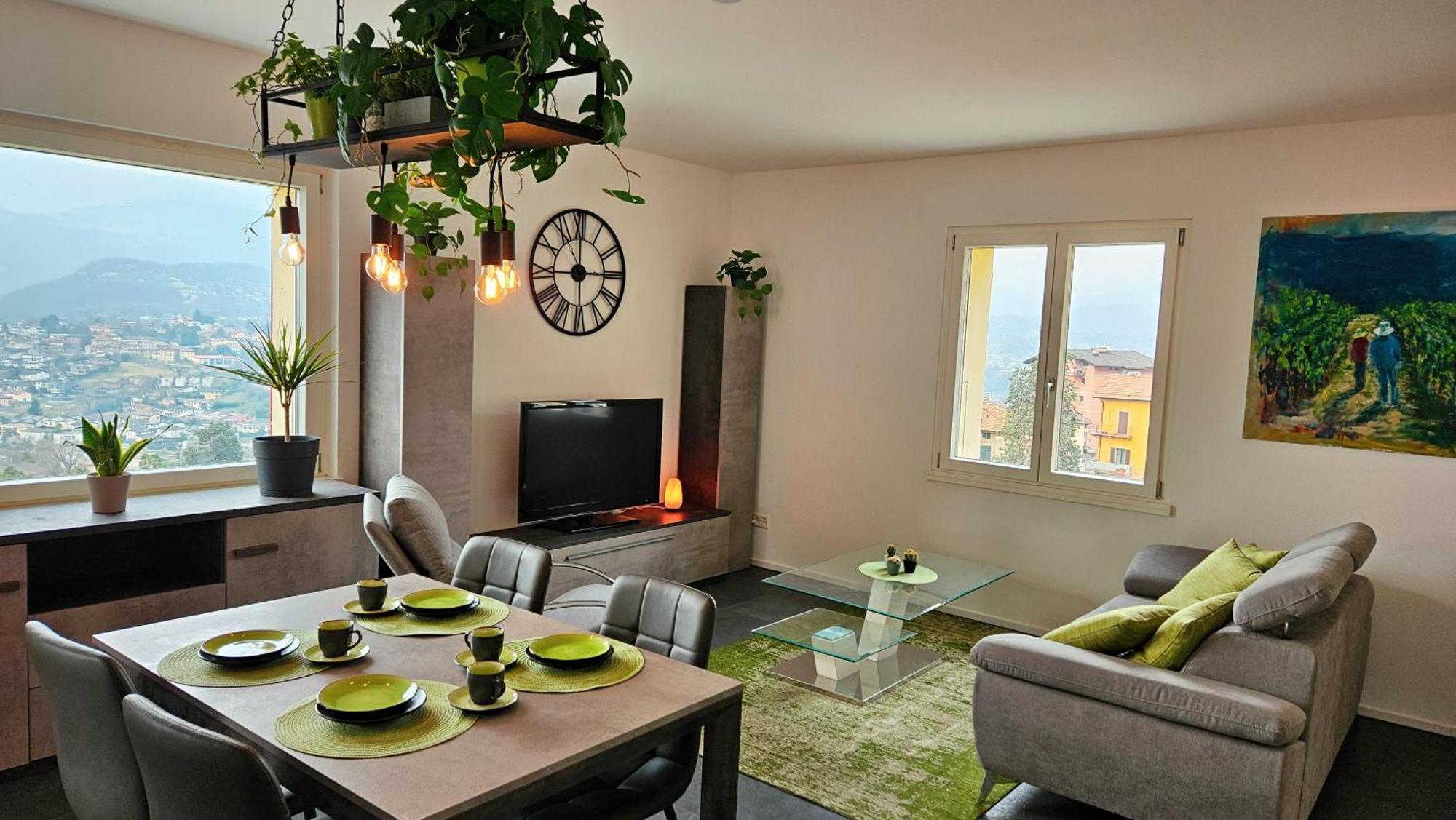 לוגאנו Bellavista Apartment With Free Parking מראה חיצוני תמונה